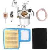 HONEYRAIN G16 Carburetor for Yamaha G16 G18 G19 G20 G21 1996-2002 4 Cycle Engine Golf Carts Replace JN6-14101-14 JN6-14101-15 with Air Filter Fuel Filter Spark Plug